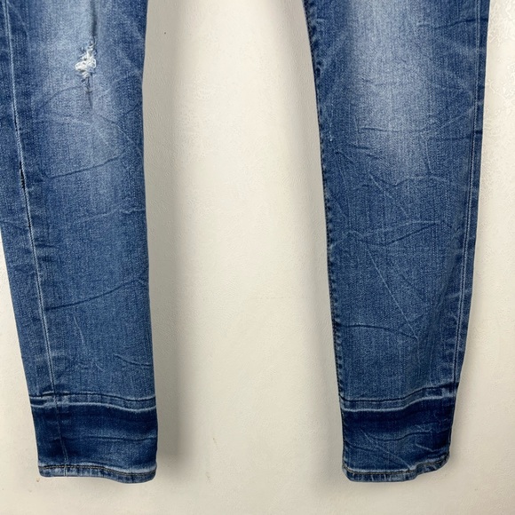 Lucky Brand Sasha Super Skinny Jeans Mid Rise Distressed Womens Size 4/27 - Picture 4 of 12